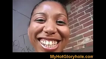 Only gloryhole blowjob black cutie 14