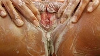 Give me pink stunning brunette lara pleasures her pussy in