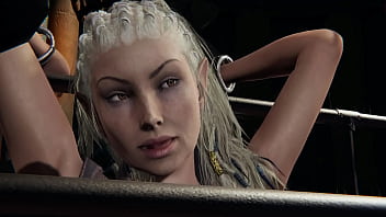 Jaheira is moaning in pleasure