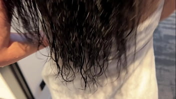 A mix up with hotel rooms led to a hot fuck with a stranger