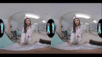 Big tit nurse fucks to help lucky guy