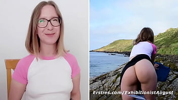 Amelia b enjoys exhibitionist august at ersties