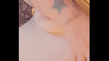 Bbw undressed and touching