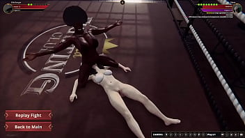 Ellie vs diana nf3d sex battle femdom combat