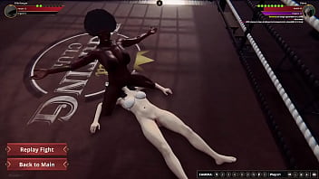 Ellie vs diana nf3d sex battle femdom combat
