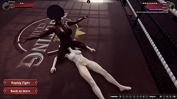 Ellie vs diana nf3d sex battle femdom combat