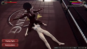 Ellie vs diana nf3d sex battle femdom combat