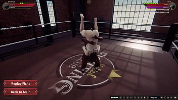 Ellie vs diana nf3d sex battle femdom combat