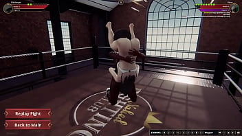 Ellie vs diana nf3d sex battle femdom combat