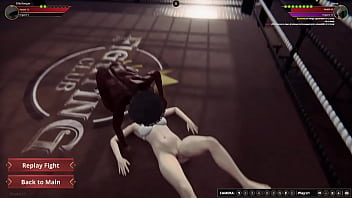 Ellie vs diana nf3d sex battle femdom combat