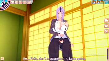 Slime data ken shion cogida hasta el orgasmo