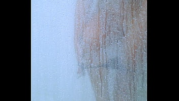 Tanned campus hottie rinses off in her bikini after a long day