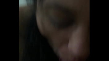 Blowjob from sexy booty milf