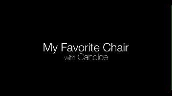 Gorgeous teen candice is riding her favorite sex toy