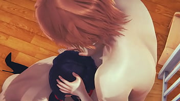 Ladybug hentai blowjob and fucked