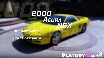 Hot babes cleaned super car and babes posed wet and sexy