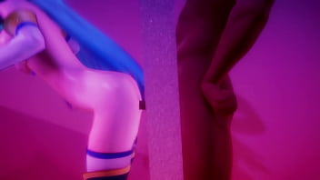 Konosuba aqua's suck and fuck in their glory hole