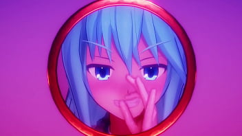 Konosuba aqua's suck and fuck in their glory hole