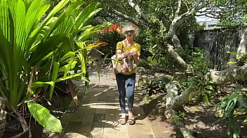 We did some filming at foster gardens this afternoon