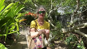 We did some filming at foster gardens this afternoon