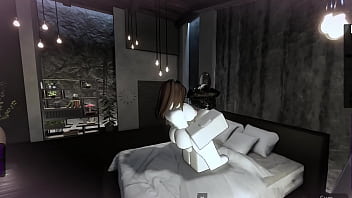 Fucking a slutty roblox girl in a condo