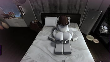 Fucking a slutty roblox girl in a condo