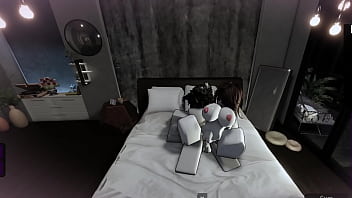 Fucking a slutty roblox girl in a condo