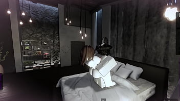 Fucking a slutty roblox girl in a condo