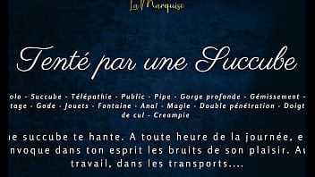 Tenté par une succube french dirty talk public succubus anal