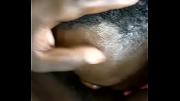 Eating yummy black pussy