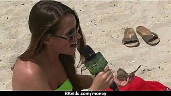 Tight teen fucks a man in front of the camera for cash 27