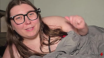 Cheating housewife gets you my overnight guest off with sloppy bj & handjob while husband snores 4k landscape