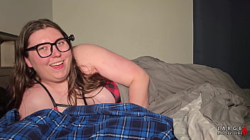 Cheating housewife gets you my overnight guest off with sloppy bj & handjob while husband snores 4k landscape