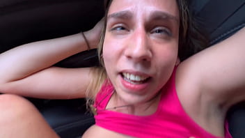 Fuck with a taxi driver in the car