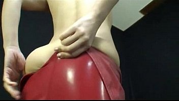 Japanese latex catsuit 94