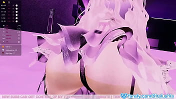 Lewdtuber performing for the followers