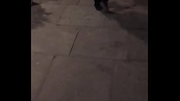 Huge ass walking through neworleans