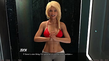 Stranded in space #34 hide n seek with cute virgin blonde girl