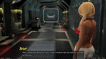 Stranded in space #34 hide n seek with cute virgin blonde girl