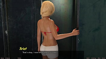 Stranded in space #34 hide n seek with cute virgin blonde girl