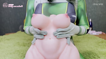 Froppy got a hentai sex doll as a gift from a crazy fan