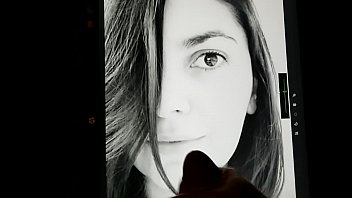 Pretty model gets tributed