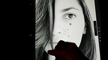 Pretty model gets tributed