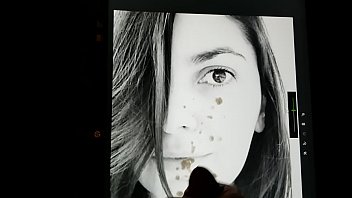 Pretty model gets tributed