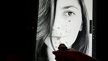 Pretty model gets tributed