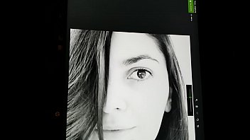 Pretty model gets tributed