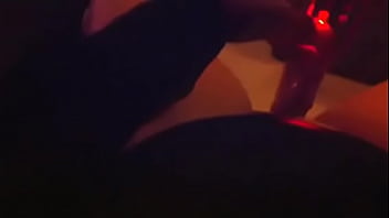 Using a dildo on her wet cunt