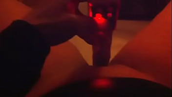 Using a dildo on her wet cunt