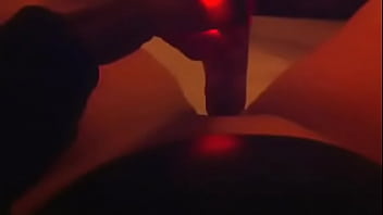 Using a dildo on her wet cunt