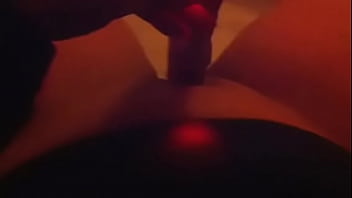 Using a dildo on her wet cunt